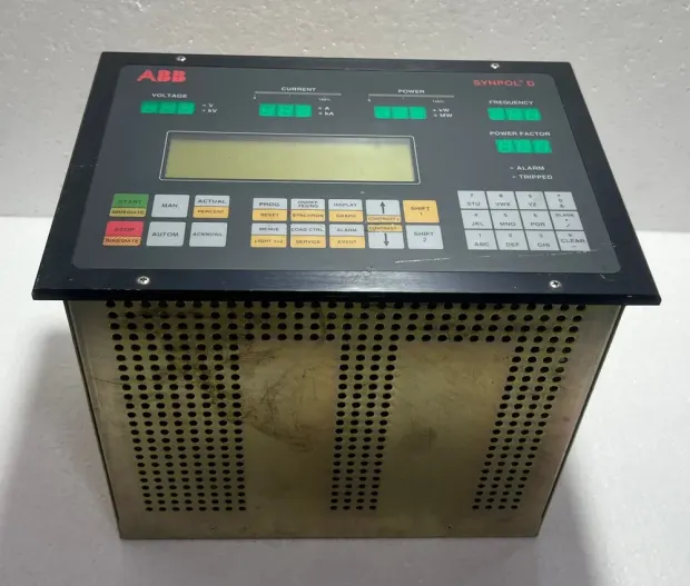 ABB Synpol D CMA120 Basic Controller Panel 3DDE300400 Generator Management System