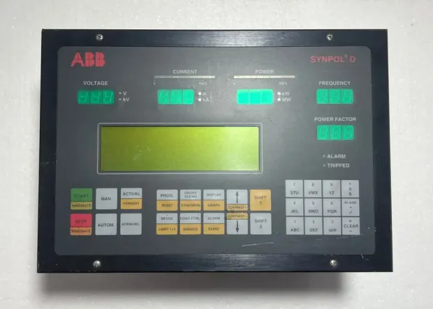 ABB Synpol D CMA120 Basic Controller Panel 3DDE300400 Generator Management System