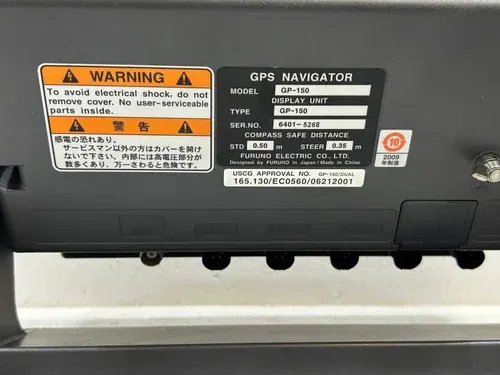 Furuno GP-150 DGPS/GPS Marine Navigator with GPA-019S Antenna & Cable