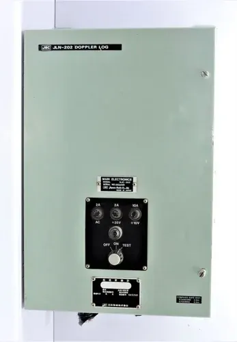 JRC JLN-202 Doppler Speed Log System with NJC-202 Main Electronics, NWW-5 & NWW-16 Displays
