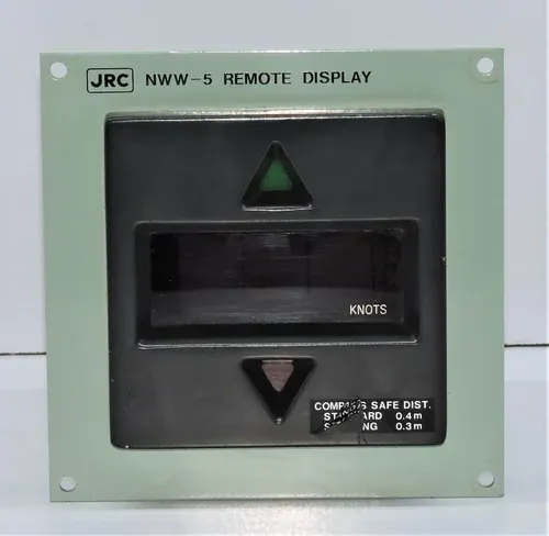 JRC JLN-202 Doppler Speed Log System with NJC-202 Main Electronics, NWW-5 & NWW-16 Displays
