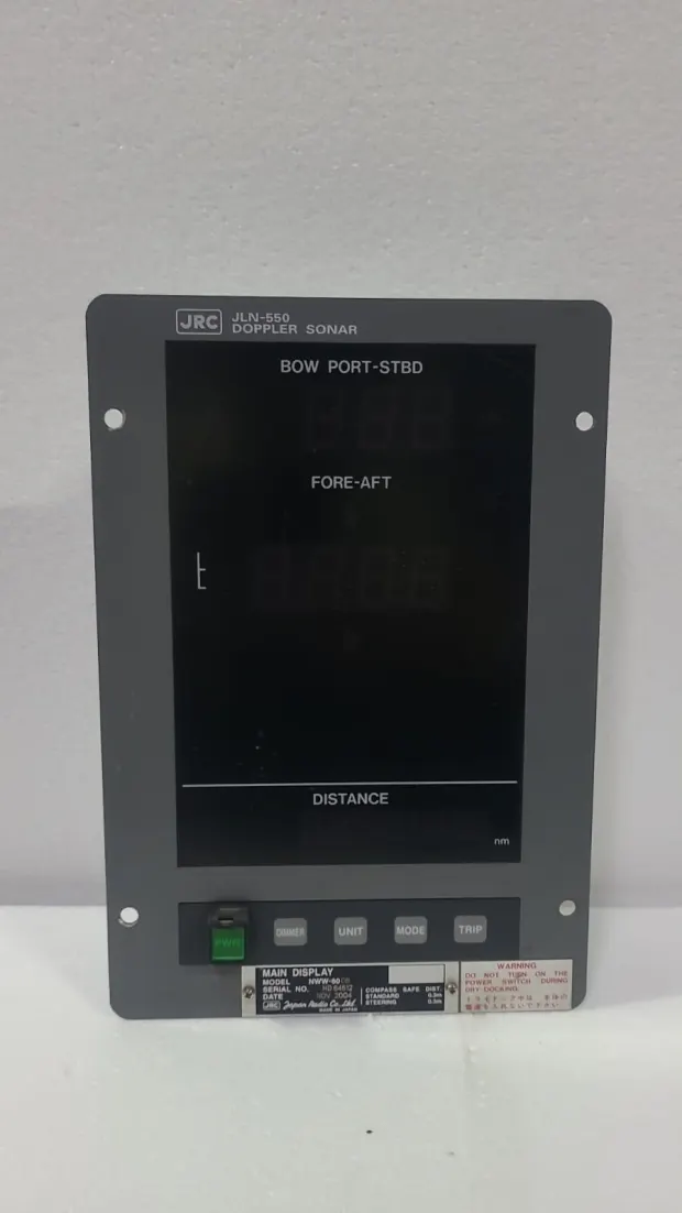 JRC JLN-550 Doppler Sonar Speed Log