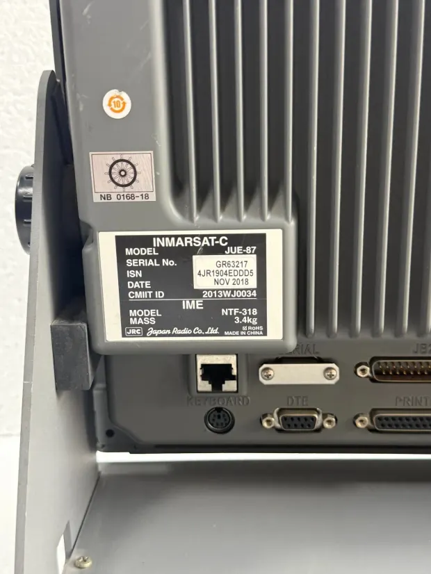 JRC JUE-87C Inmarsat-C Marine Transceiver