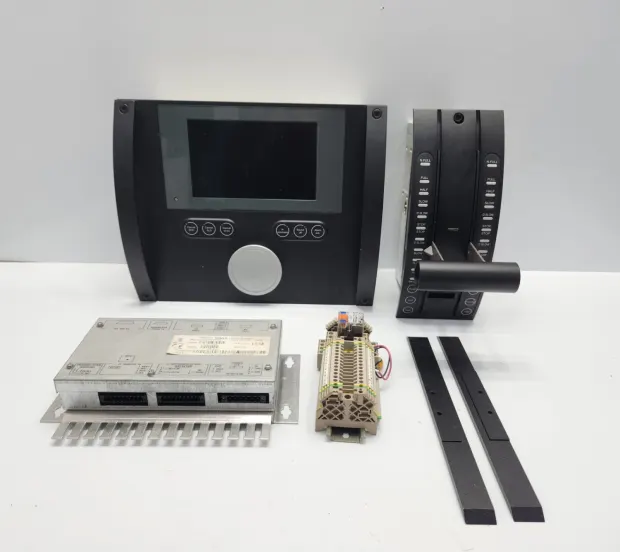 KONGSBERG ACP AUTOCHIEF CONTROL PANEL WITH LEVER TELEGRAPH UNIT AND ESS W/CABLE