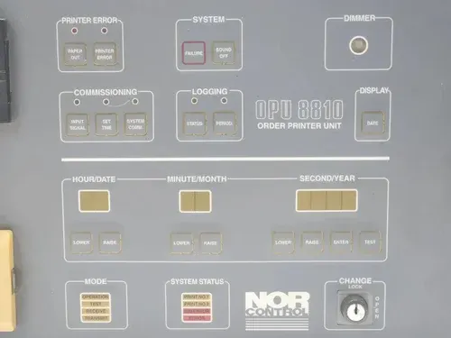 Kongsberg Norcontrol OPU 8810 Marine Order Printer Unit