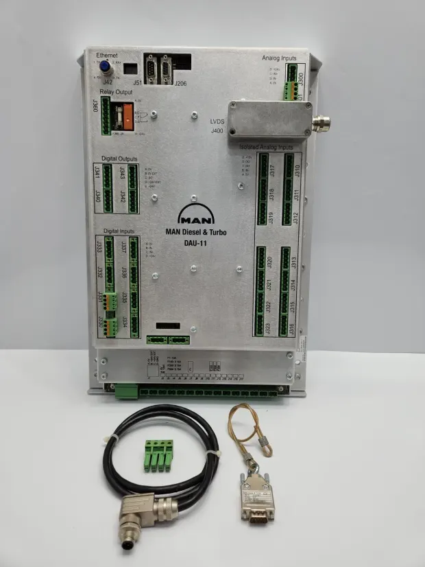 MAN Diesel & Turbo DAU-11 Data Acquisition Unit 1882350-0 with ID Key 1142738-0