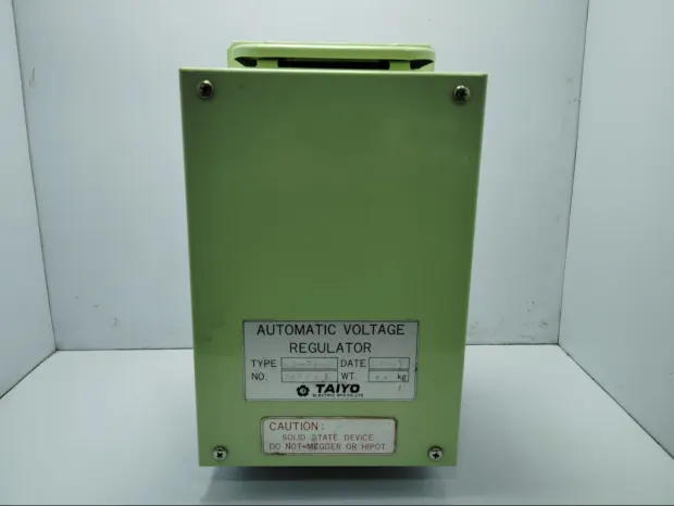 TAIYO ELECTRIC AS-71-2 Automatic Voltage Regulator